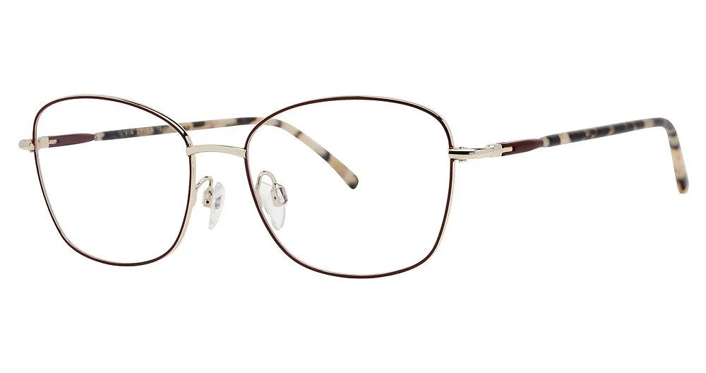 Via Spiga VSEufemia Eyeglasses - Red/gold - view 2
